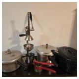Retro Cookware: Juicer & Pressure Cookers