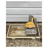 WORK FORCE WET TILE SAW