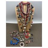 Red White & Blue Costume Jewelry