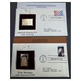 2 Gold Stamp Replicas from 1982