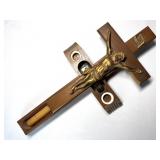 14' Sick Call Crucifix Vintage, Figure of Christ