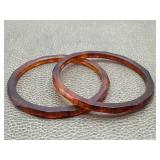 Bakelite Rootbeer Bangles