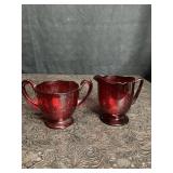 RUBY RED CREAM & SUGAR