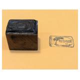 Vintage Letterpress Stamp for Octagon Toilet Soap