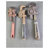 Vintage Stillson Wrenches