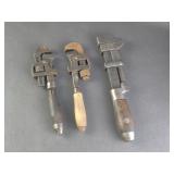 Vintage Coes , Stillson & GTD Wrenches