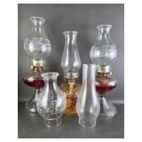 Oil Lamps & Chimneys