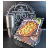 Large Christmas Platter w/ Stainless Mossy Oak