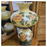 Vintage Hand-Painted Falkenstein Lamp