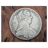 Maria Theresa Silver Trade Thaler Coin