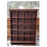 Pigeon Hole Cabinet 20 Cubes