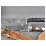 Vtg Imperial Providence RI USA Hunting Knife +