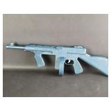 Vtg Empire Toys Blue Tommy Machine Gun Rifle