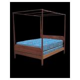 Custom Cherry Four Post Queen Sized Bed