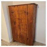 Vintage Pine Pantry Cabinet
