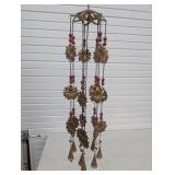 EVERGREEN WIND CHIMES? - METAL FLOWER GARDEN