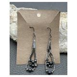 Liquid Sterling Silver Native Earrings