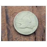 1857 Flying Eagle Cent / Penny