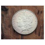 1885 Morgan Silver Dollar Coin