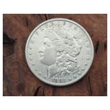 1882 Morgan Silver Dollar Coin