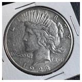 1922 Peace Dollar