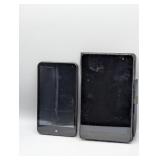 2 TABLETS BOTH HAD ENOUGH BATTERY TO CLEAR AND