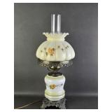 Vintage L&L WMC  Hurricane Parlor Table Lamp