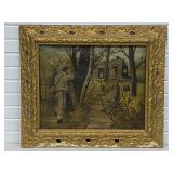 Antique Original Painting Appears as Confederate