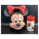 Aladdin Minnie Mouse Head Lunchbox & Thermos