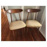 Pair of Midcentury Modern 60s Vintage Chairs Viko