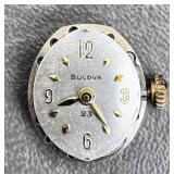 Bulova 5AD Movement 23 Jewels  Needs a Service /