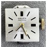 Gruen Swiss Precision 252R Lady watch movement 17