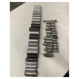 1/2 IN. SOCKETS DEEP WELL, SPARK PLUG, SWIVEL