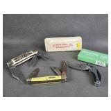 Kissing Crane , McGrew , Hen & Rooster Knives