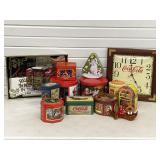 Coca-Cola Coke Wall Clock , Mirror & Collector