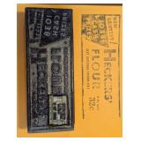 Vintage Letter Press for HECKERS FLOUR