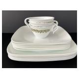 Corelle Spring Blossom Green Crazy Daisy Cups &