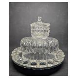 Vidali Collection Crystal Round Lazy Susan ,