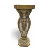 Touch of Class Arellia Column Pedestal Gold/Ivory