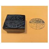 Vintage Letterpress for SOVEREIGN BACON