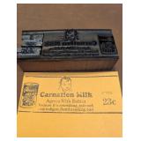 Vintage Letterpress for Carnation Milk