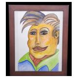 Unique Watercolor Caricature Alec Baldwin??