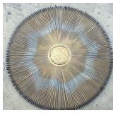 Vintage MCM Casa Devall Signed Brutalist Sunburst