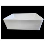 New 30" Apron Front Farmhouse Sink White
