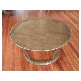 Vtg Round Coffee Table