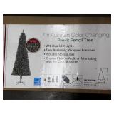 New 7ï¿½ Austrian Color Changing Pre-Lit Pencil