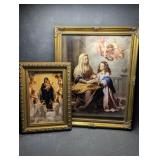 Framed Prints, St. Anne & Young Virgin Mary