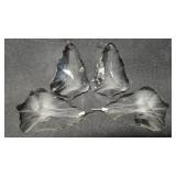 (4) Large 4" Chandelier Prisms