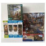 7 Puzzles Terry Redlin, Deer, Wildlife + 2 are