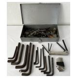 Allen Wrenches in Metal Box
